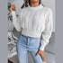 'Suri' Cable-Knit Sweater - Celes Fashion
